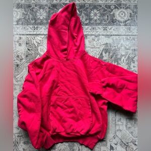 Red Yeezy hoodie